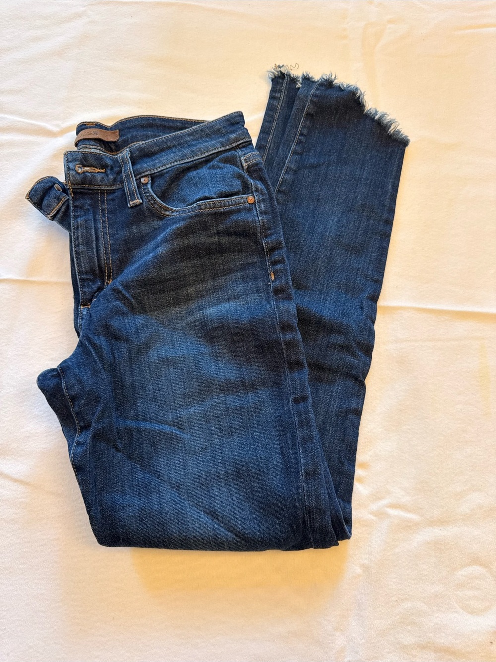 Joes Jeans Dark Blue Women’s Frayed Hem Jeans